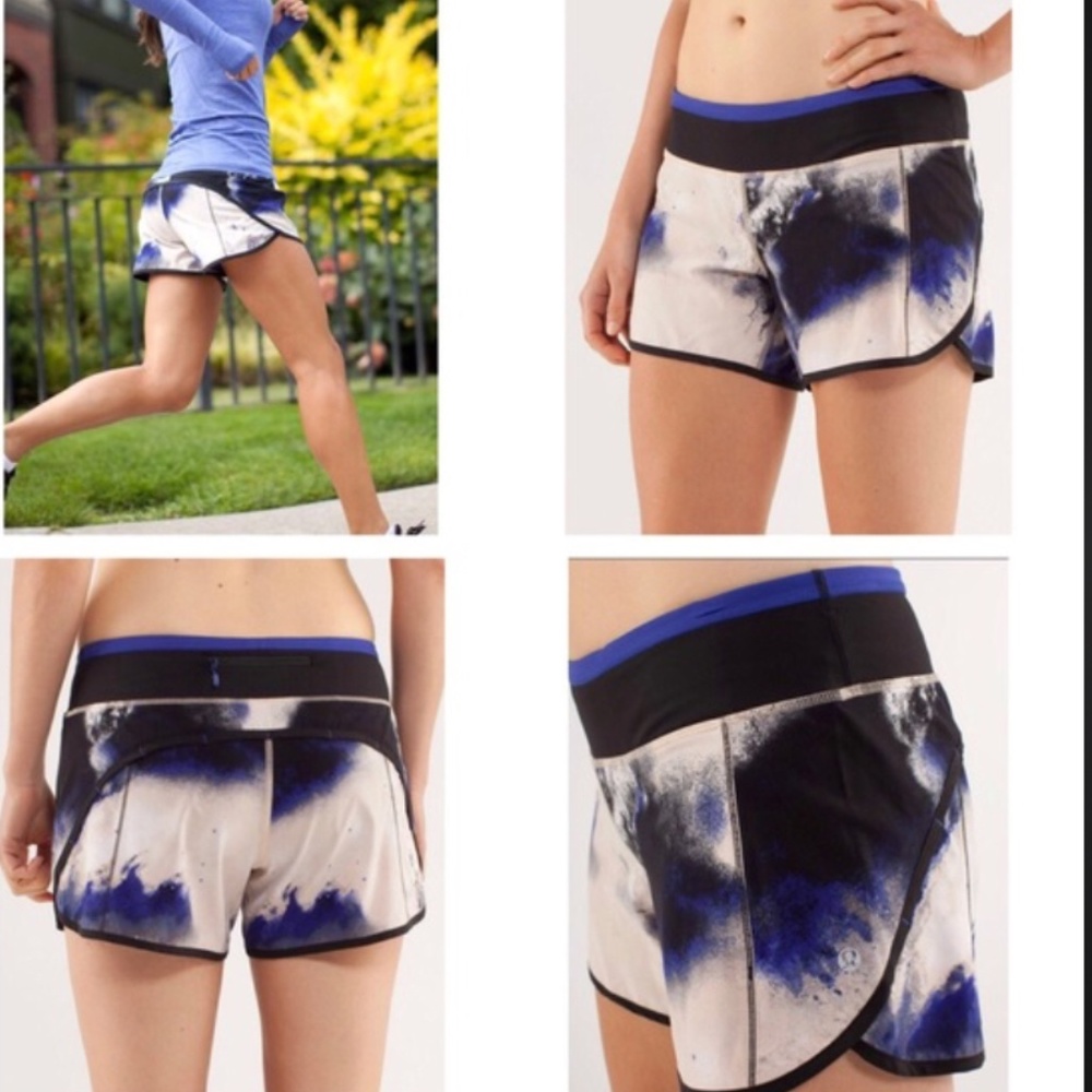Lululemon Turbo Run Shorts - Milky Way